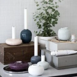 Kähler Hammershøi Waxinelichthouder Middel -Globen Meubilair Winkel 28151 01 02 cac1251d85