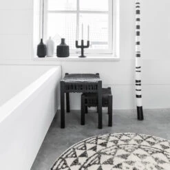 HKliving Badmat Rond 5 HKliving Badmat Rond -Globen Meubilair Winkel 29712 03 02 4d2c198489