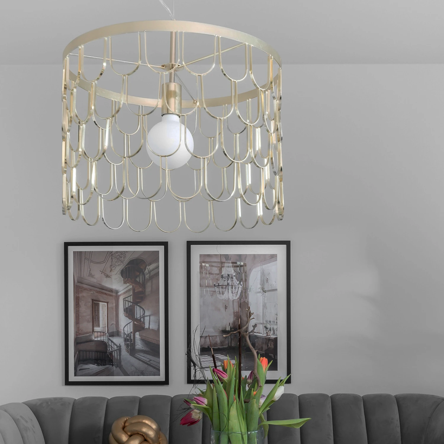 Globen Lighting Gatsby Hanglamp 4 Globen Lighting Gatsby Hanglamp - Afbeelding 2