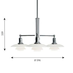 Louis Poulsen PH 2/1 Kroonluchter -Globen Meubilair Winkel 39528 01 02 456690aefc