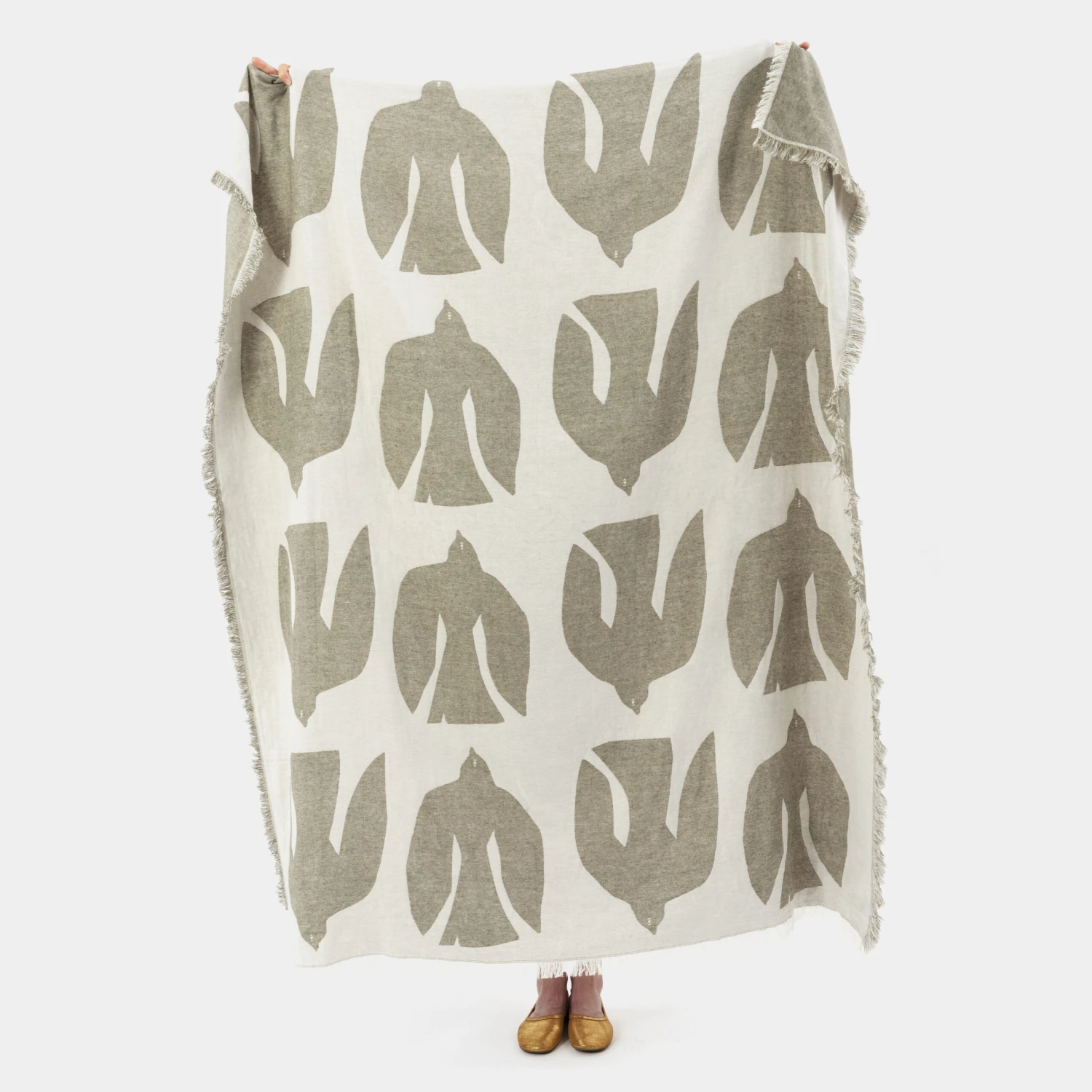 Early Bird Wollen Deken 130x170 Cm 4 Early Bird Wollen Deken 130x170 Cm - Afbeelding 2