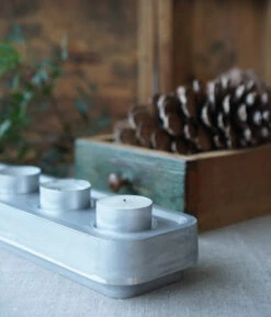 Stumpastaken Kaarsenhouder Langwerpig Polished -Globen Meubilair Winkel 40639 01 7 EnvironmentImage feae80da45