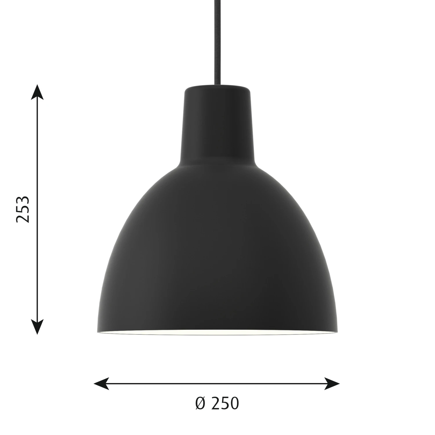 Louis Poulsen Toldbod 250 Hanglamp 7 Louis Poulsen Toldbod 250 Hanglamp - Afbeelding 5