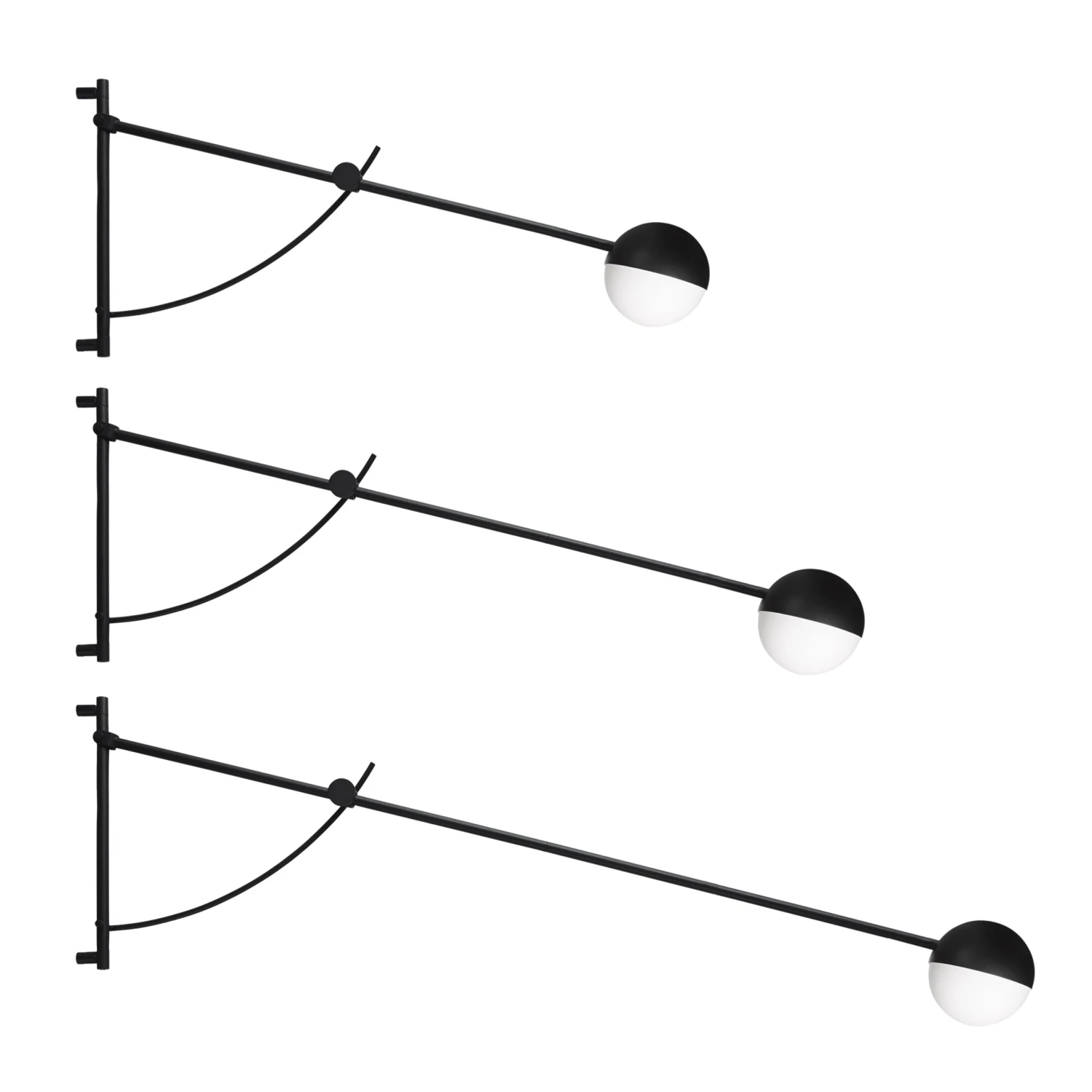 Northern Balancer Wandlamp 4 Northern Balancer Wandlamp - Afbeelding 2