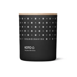 Skandinavisk Koto Geurkaars Met Deksel