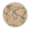 Ferm LIVING World Jute Vloerkleed Small -Globen Meubilair Winkel 46438 01 01 987bf59b6e
