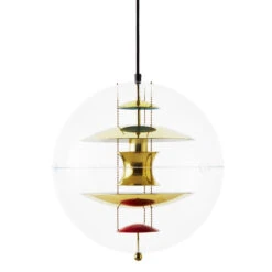 Verpan VP Globe Brass Plafondlamp