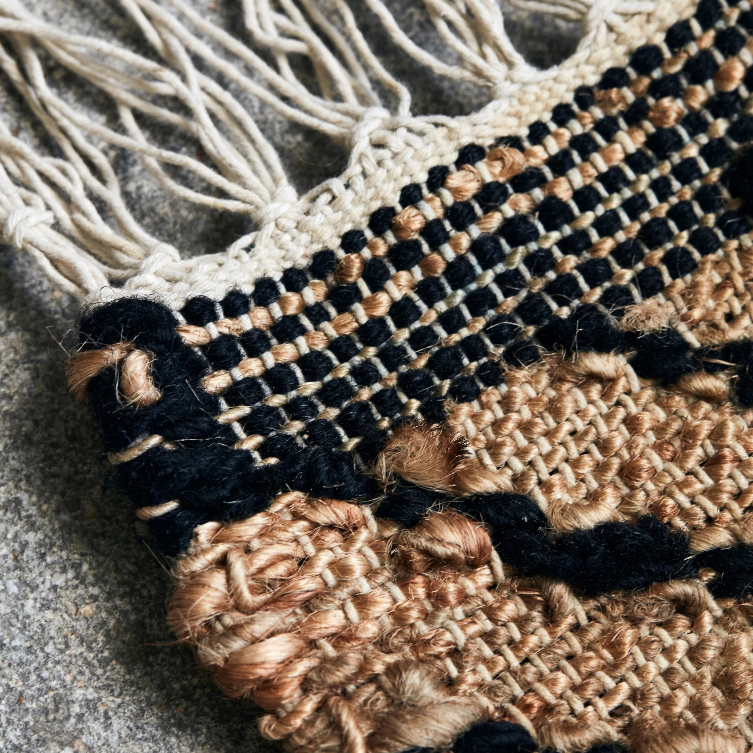 House Doctor Ranjar Vloerkleed 250x250 Cm 4 House Doctor Ranjar Vloerkleed 250x250 Cm - Afbeelding 2