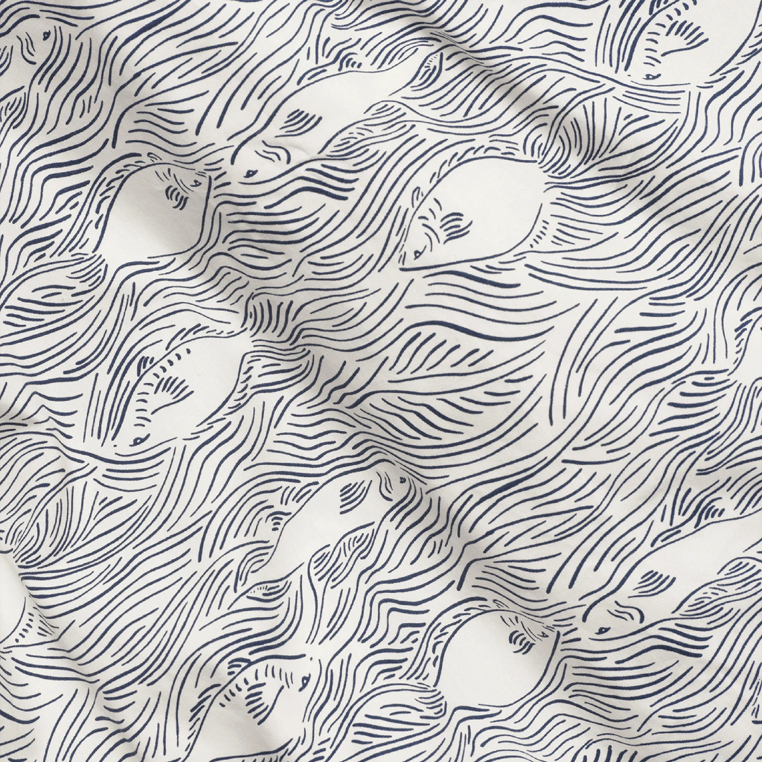 Ferm LIVING Stream Dekbedovertrek 70x100 Cm 4 Ferm LIVING Stream Dekbedovertrek 70x100 Cm - Afbeelding 2