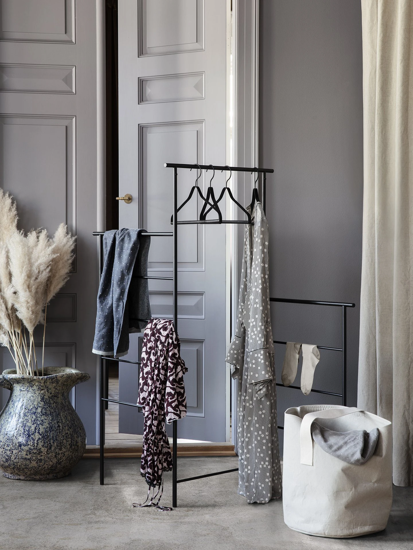 Ferm LIVING Chambray Douchegordijn 5 Ferm LIVING Chambray Douchegordijn - Afbeelding 3