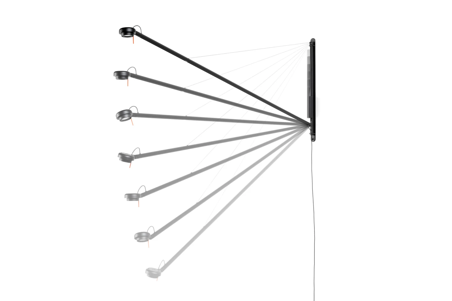 Hay Fifty-Fifty Wall Wandlamp 8 Hay Fifty-Fifty Wall Wandlamp - Afbeelding 6