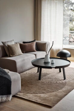 Levels Wollen Vloerkleed Circles Beige -Globen Meubilair Winkel 504766 01 20 EnvironmentImage 51aa1766fa