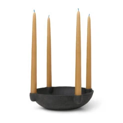 Ferm LIVING Bowl Adventskandelaar Keramiek Large Ø27 Cm -Globen Meubilair Winkel 505167 01 2 ProductImageExtra fe45adac96