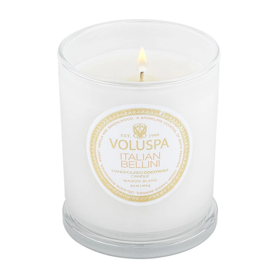 Voluspa Classic Maison Blanc Geurkaars 60 Uur 4 Voluspa Classic Maison Blanc Geurkaars 60 Uur - Afbeelding 2