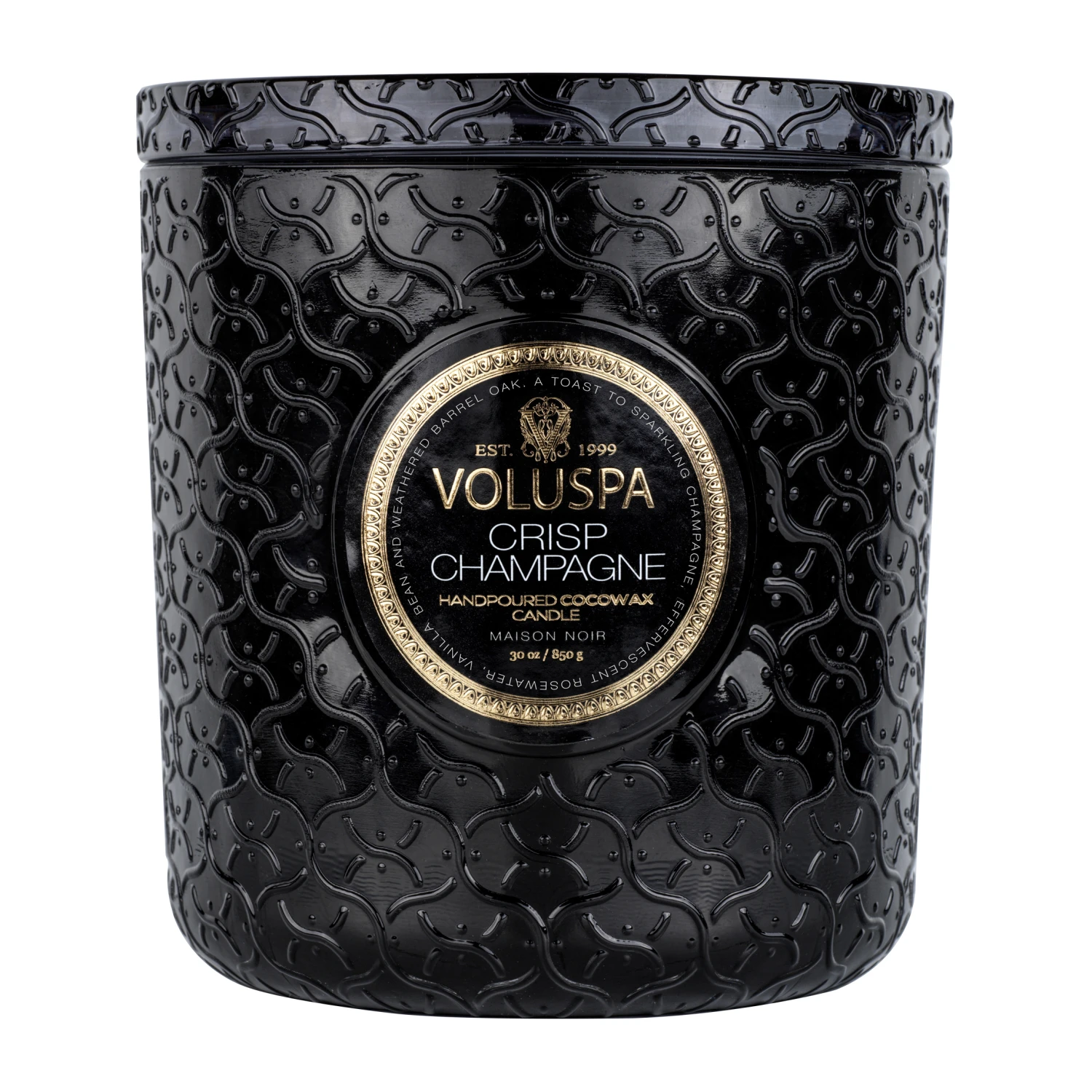 Voluspa Maison Noir Luxe Geurkaars 80 Uur 3 Voluspa Maison Noir Luxe Geurkaars 80 Uur