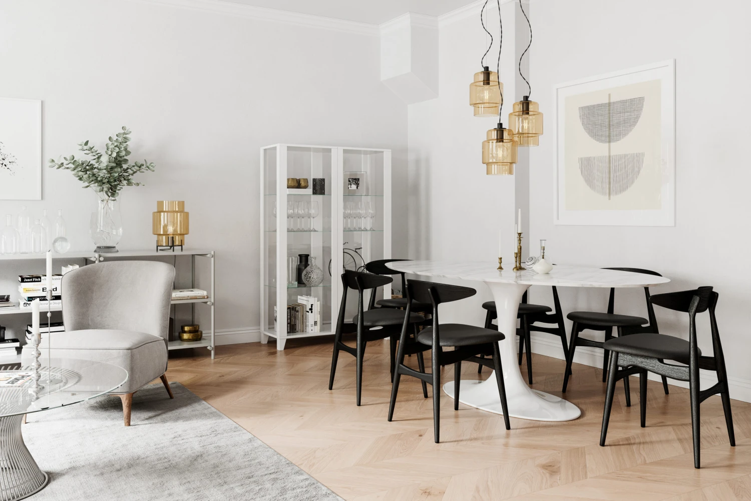 By Rydens Ebbot 3-laagse Hanglamp 5 By Rydens Ebbot 3-laagse Hanglamp - Afbeelding 3