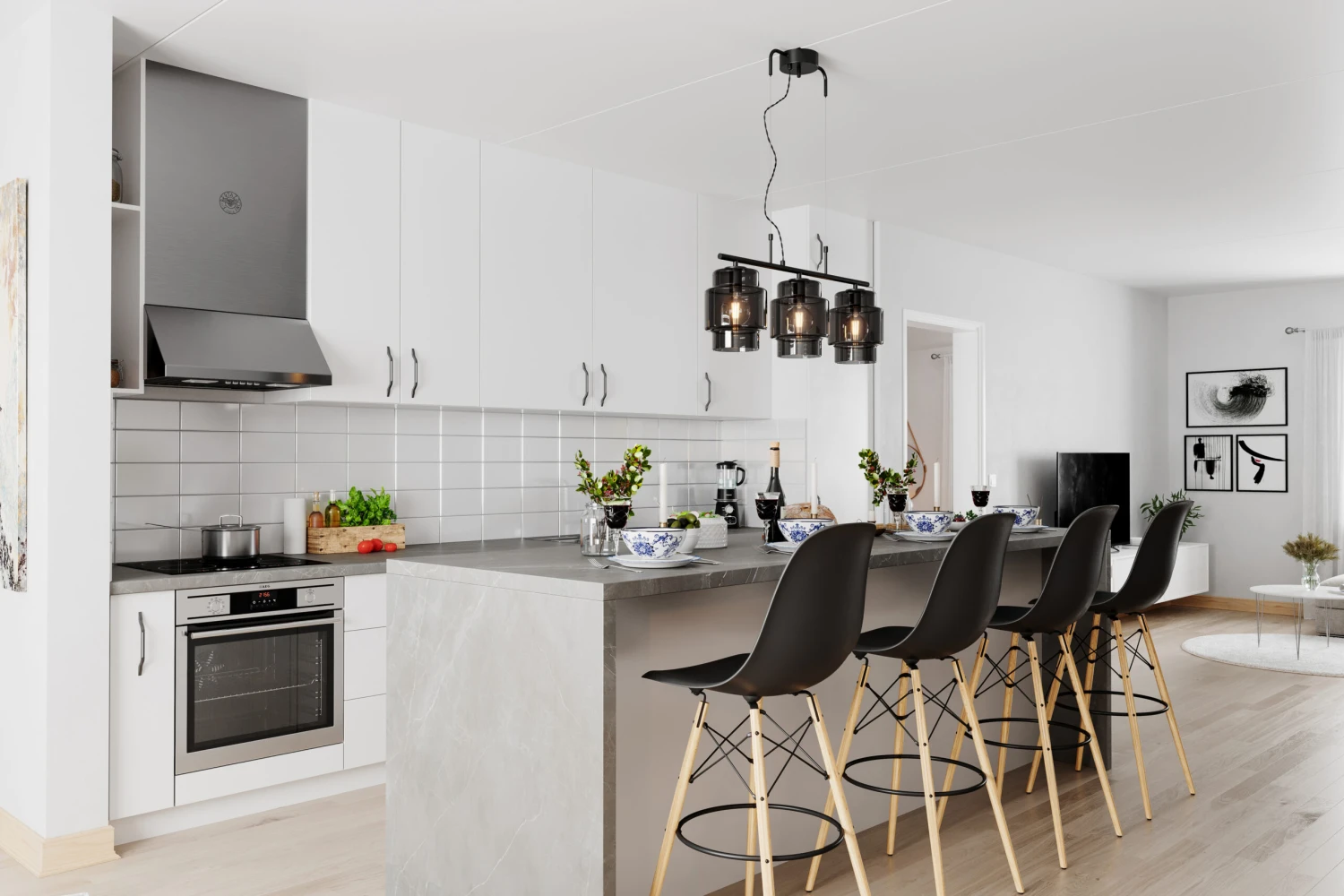 By Rydens Ebbot Bar Hanglamp 4 By Rydens Ebbot Bar Hanglamp - Afbeelding 2