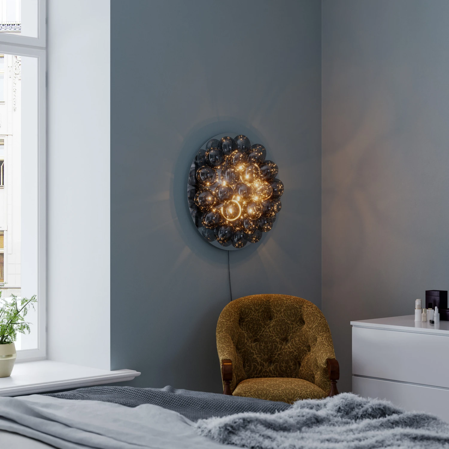 By Rydens Gross Muurlamp Ø60 Cm 5 By Rydens Gross Muurlamp Ø60 Cm - Afbeelding 3