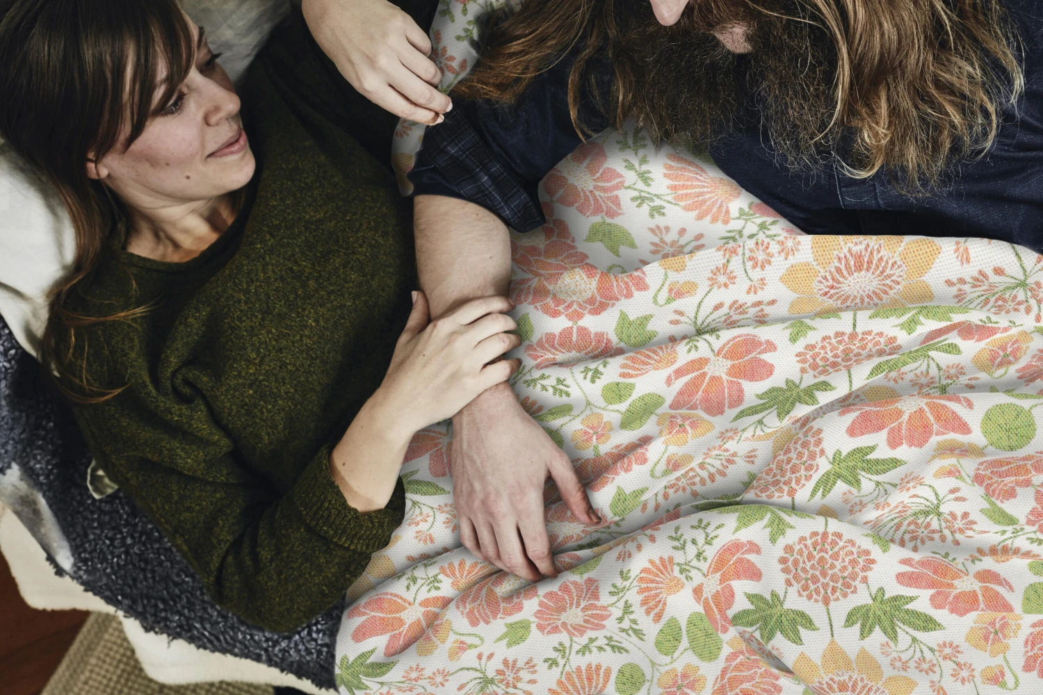 Krasse Katoenen Deken 140x170 Cm 4 Krasse Katoenen Deken 140x170 Cm - Afbeelding 2