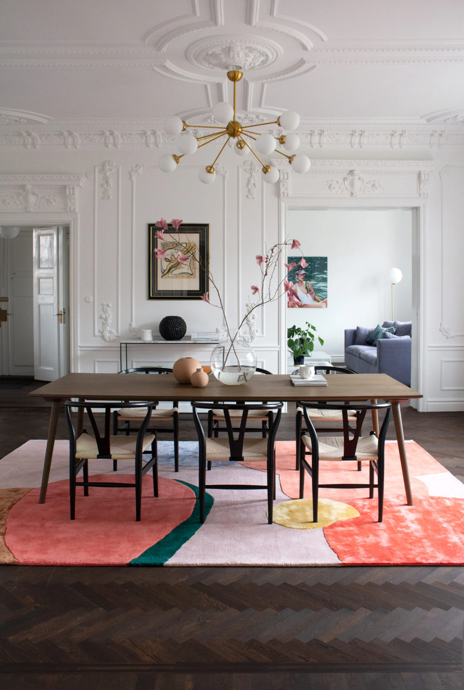 Flower Field Wollen Vloerkleed 250x350 Cm 5 Flower Field Wollen Vloerkleed 250x350 Cm - Afbeelding 3