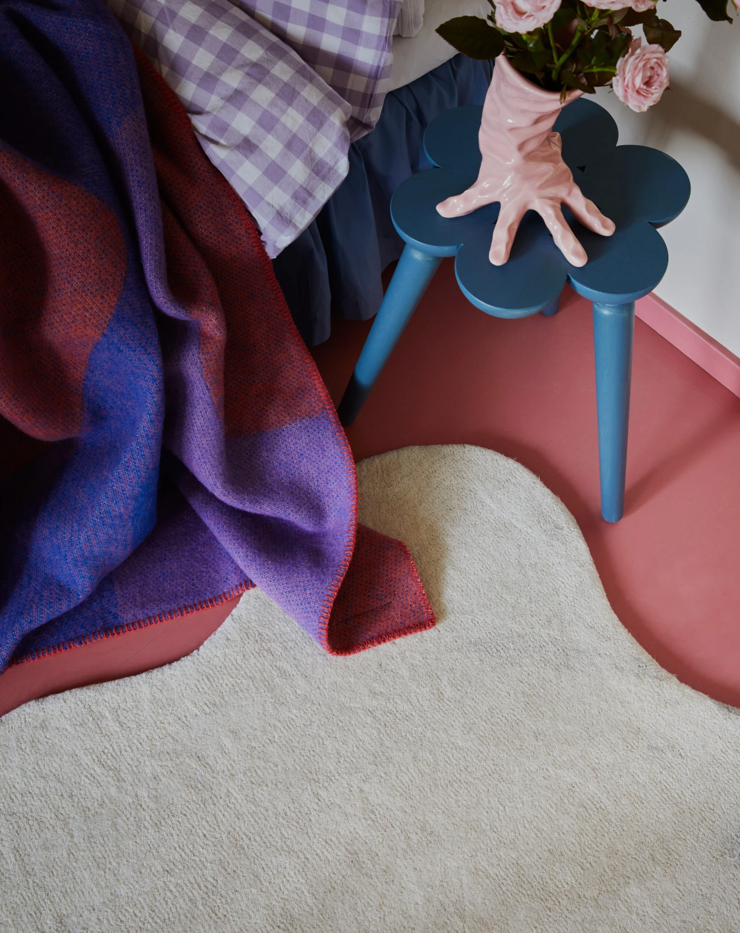 Scallop Wollen Vloerkleed 250x350 Cm 4 Scallop Wollen Vloerkleed 250x350 Cm - Afbeelding 2