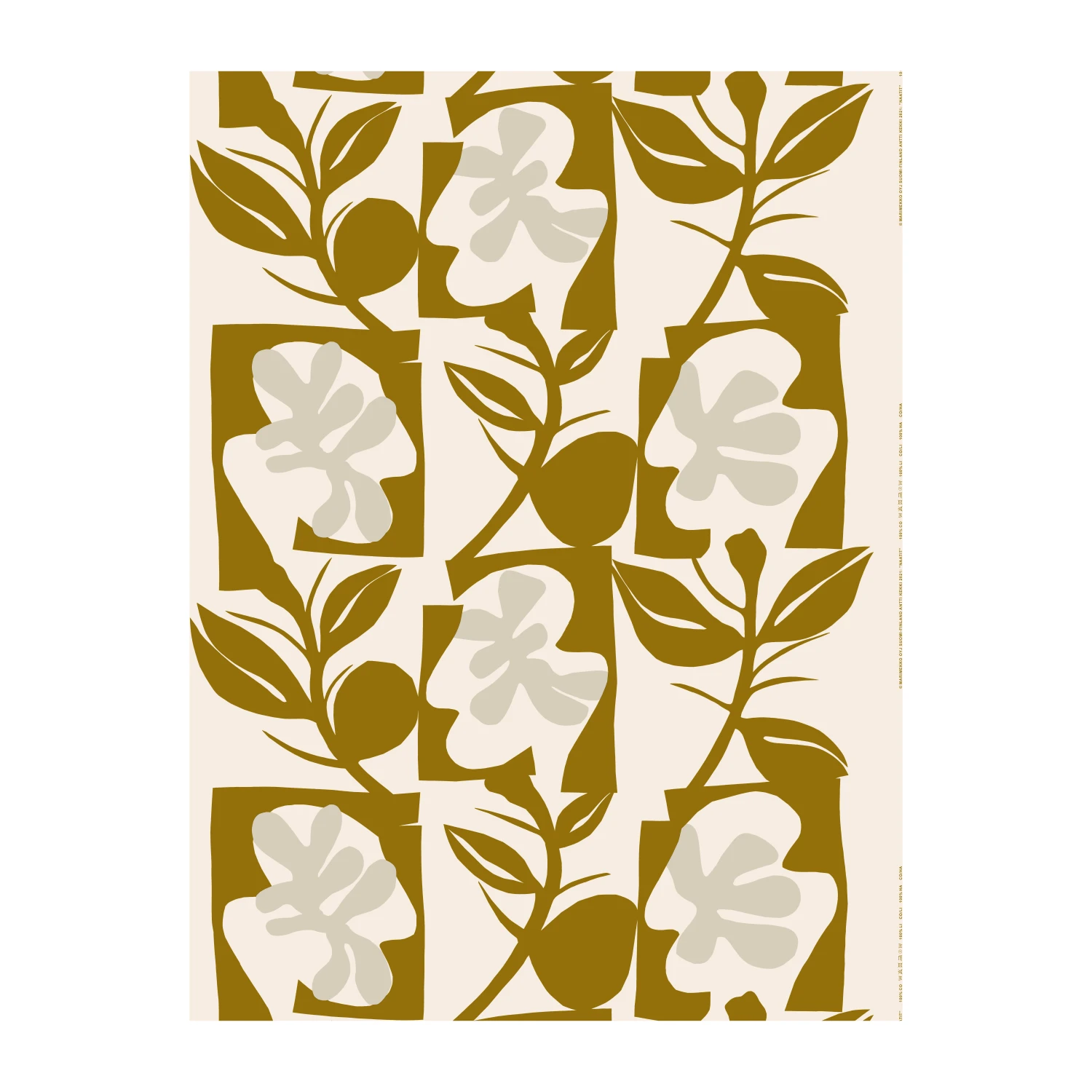 Marimekko Naatit Katoenen Stof