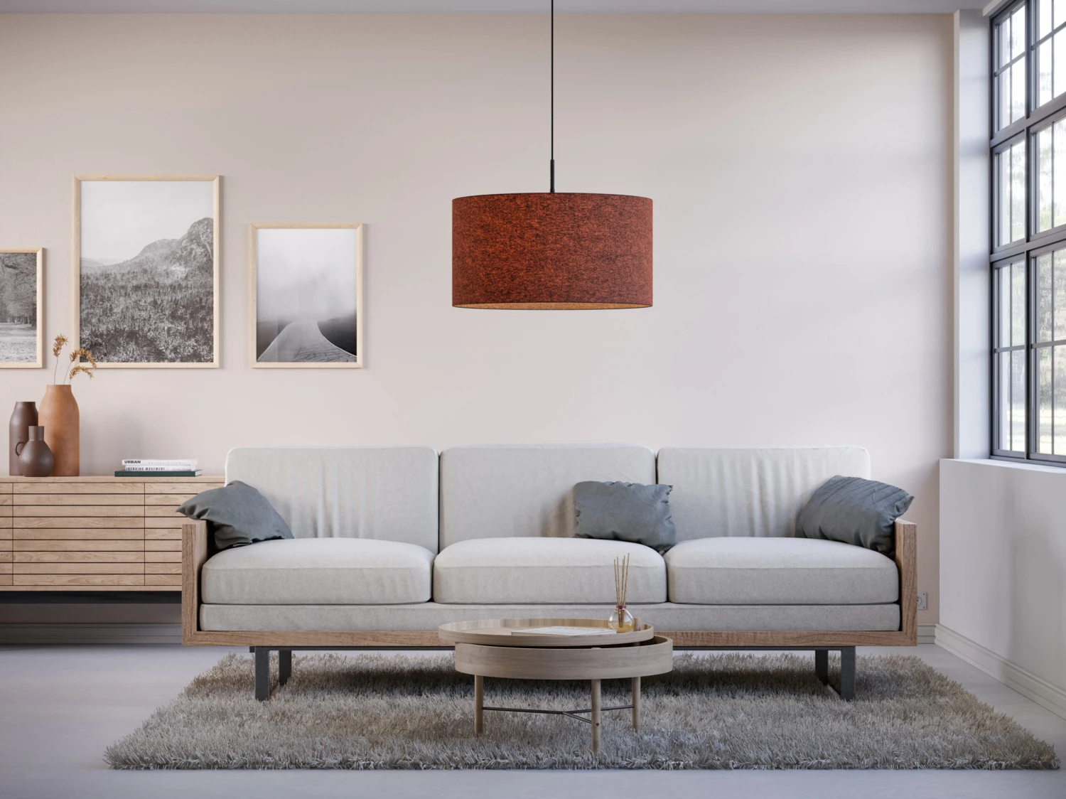 Belid Soft Hanglamp Ø57 Cm 4 Belid Soft Hanglamp Ø57 Cm - Afbeelding 2