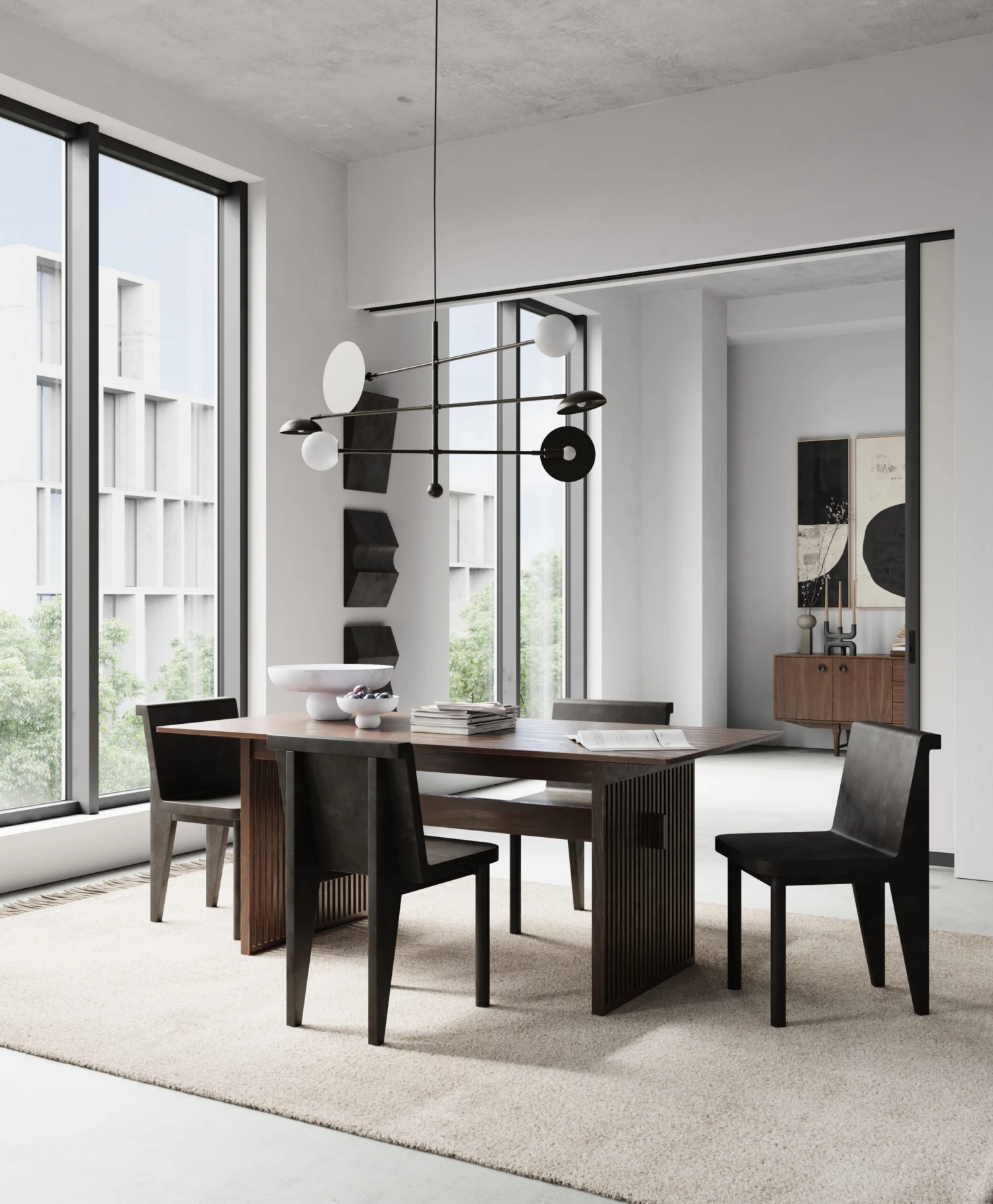 101 COPENHAGEN Sahn Kroonluchter 58x125 Cm 6 101 COPENHAGEN Sahn Kroonluchter 58x125 Cm - Afbeelding 4