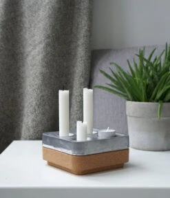 Schaal Van Kurk Voor De Fyran Kandelaars 16x16 Cm -Globen Meubilair Winkel 572422 01 41 EnvironmentImage 231926430c