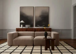 Avenue Checked Bone Wollen Vloerkleed -Globen Meubilair Winkel 577810 01 40 EnvironmentImage 080e2a8450