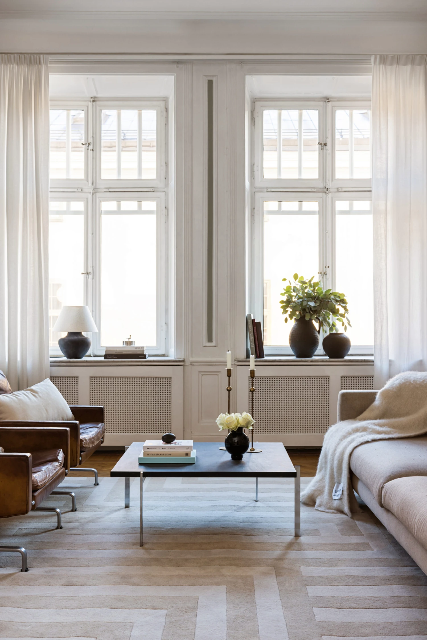 60S Geo Letters Vloerkleed 5 60S Geo Letters Vloerkleed - Afbeelding 3