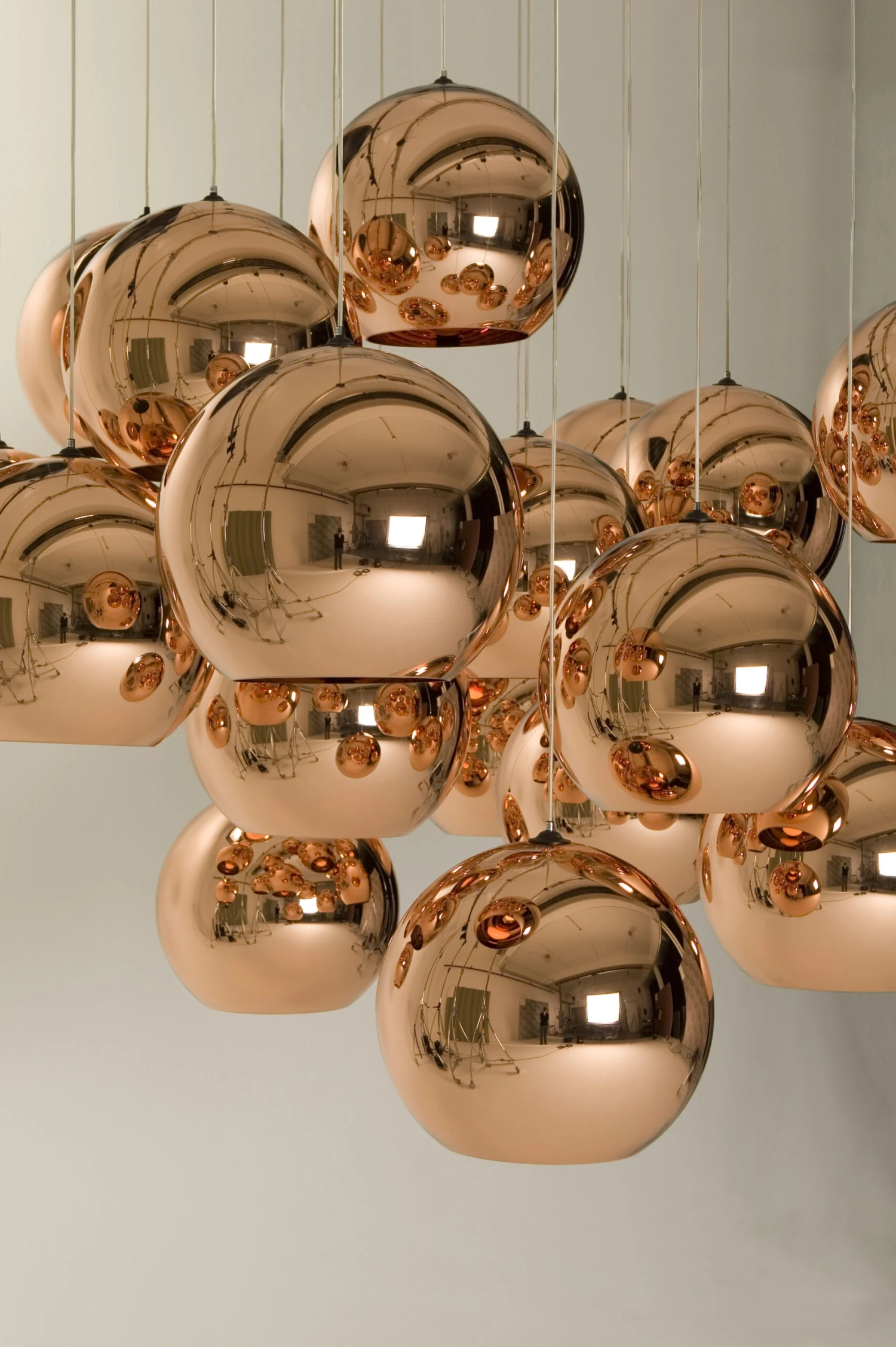 Tom Dixon Copper Wide Hanglamp LED 50 Cm 6 Tom Dixon Copper Wide Hanglamp LED 50 Cm - Afbeelding 4