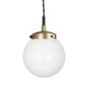 Globen Lighting Alley Hanglamp Mini -Globen Meubilair Winkel Alley pendel mini antikmC3A4ssing vit 5259c951a3