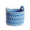 Hay Bead Mand Met Handvat -Globen Meubilair Winkel Bead korg med handtag Blue dash 1c0eab07ed
