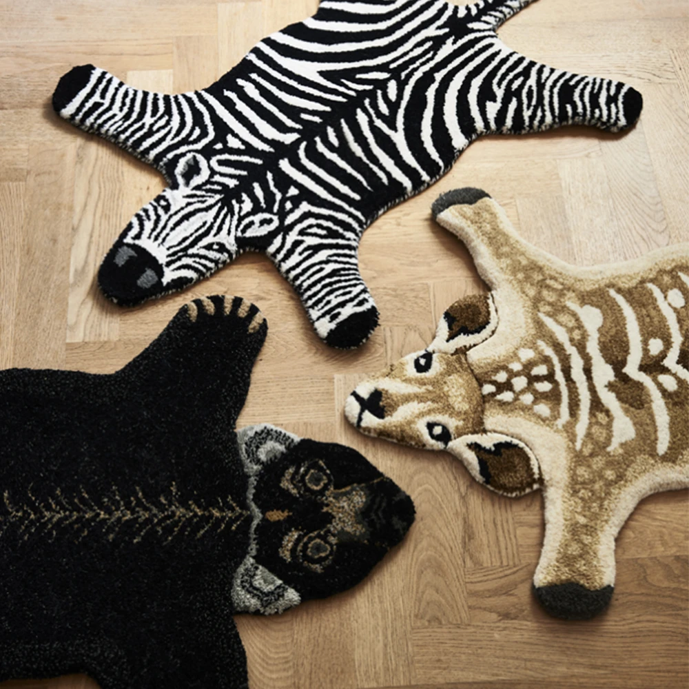 Classic Collection Deer Vloerkleed 4 Classic Collection Deer Vloerkleed - Afbeelding 2