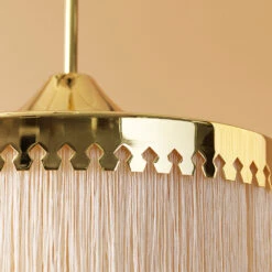Warm Nordic Fringe Hanglamp -Globen Meubilair Winkel Fringe pendel cream white miljo a6c7291878