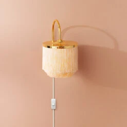 Warm Nordic Fringe Muurlamp -Globen Meubilair Winkel Fringe vC3A4gglampa cream white miljo 2 97017107b9