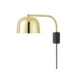 Normann Copenhagen Grant Muurlamp -Globen Meubilair Winkel Grant vC3A4gglampa brass liten 9a32348579