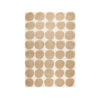 Dots Vloerkleed -Globen Meubilair Winkel dots matta lightkhaki lightbeige caaa85214d