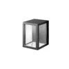 Lantern W1 Muurlamp -Globen Meubilair Winkel lantern w1 vagglampa black 5662f17dc3