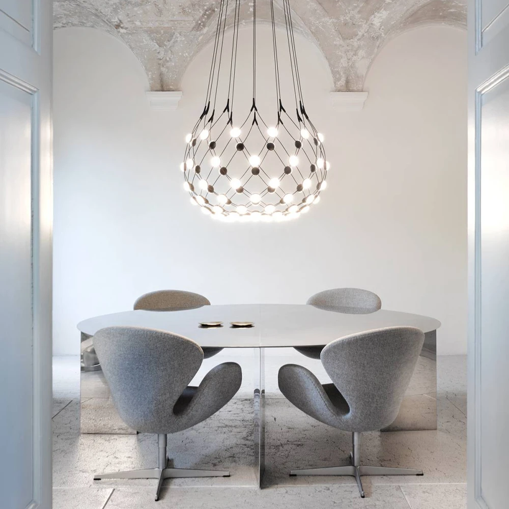 Luceplan Mesh Wireless Plafondlamp 4 Luceplan Mesh Wireless Plafondlamp - Afbeelding 2