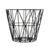 Ferm LIVING Wire Mand Zwart -Globen Meubilair Winkel p 15371 02 01 7032a0c93a