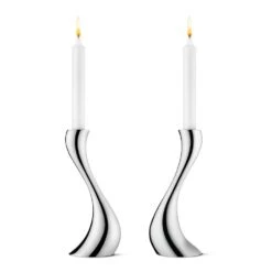 Georg Jensen Cobra Kaarsenhouder 2-stuks