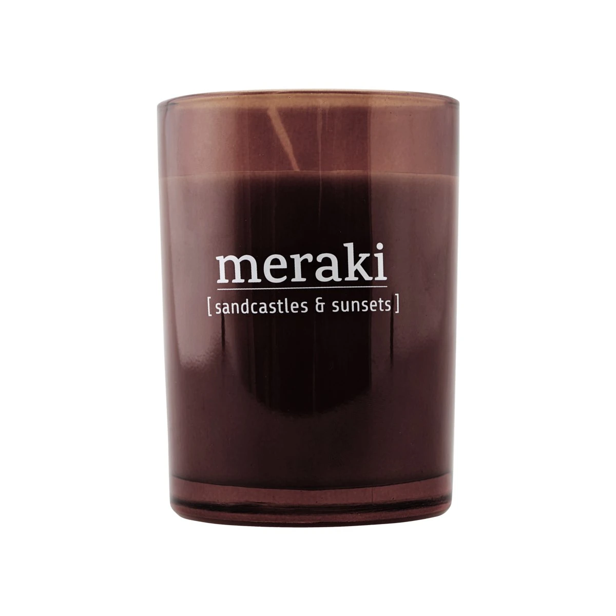 Meraki Geurkaars Bruin Glas - 35 Uur 3 Meraki Geurkaars Bruin Glas - 35 Uur